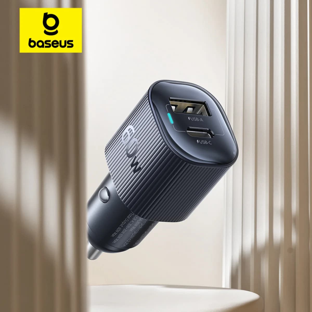 30W Dual Port PD3.0 USB-C Car Charger
