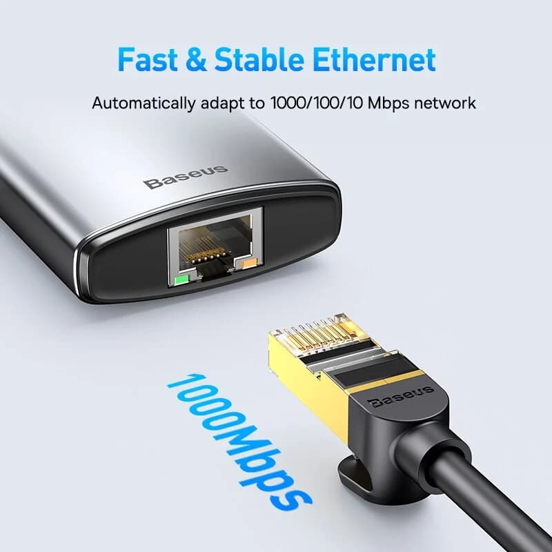USB-C Hub with 4K HDMI, Ethernet, and 100W PD