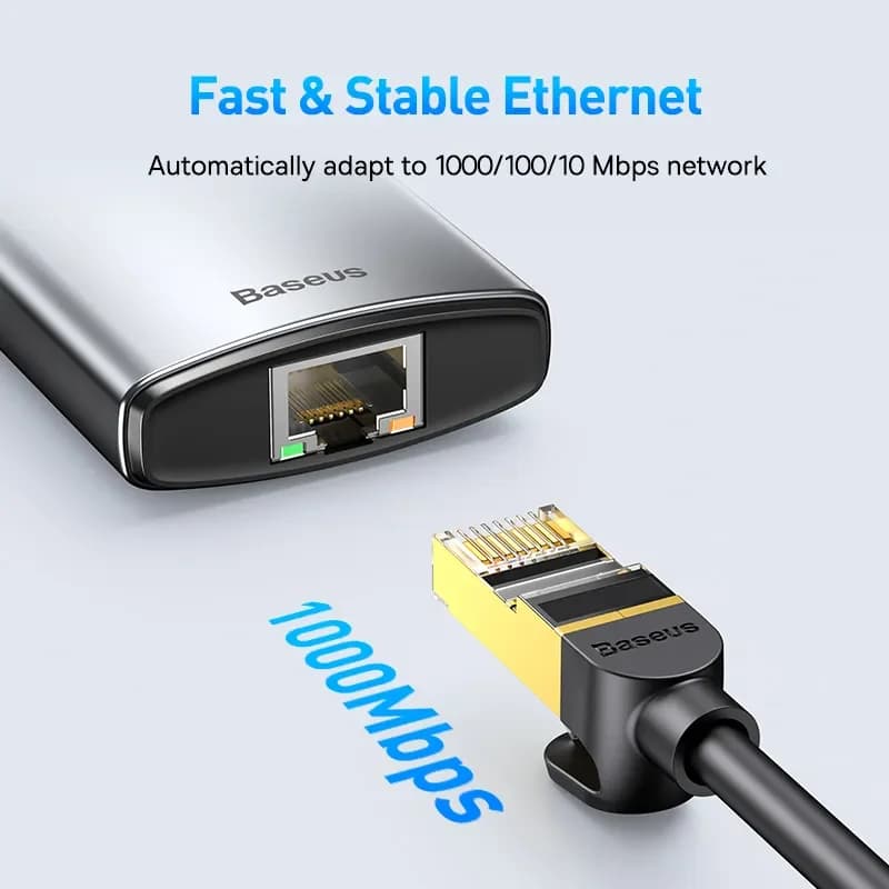 4K 60Hz USB-C Hub with HDMI, Ethernet and 100W PD