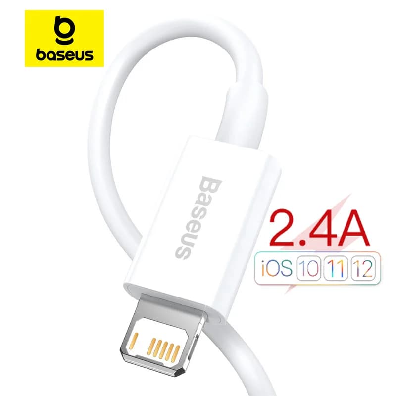 USB-A to Lightning Fast Charging Data Cable