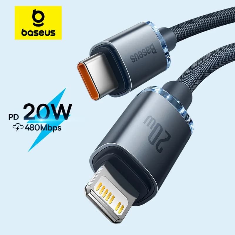 USB-C to Lightning Cable, 20W PD Fast Charging