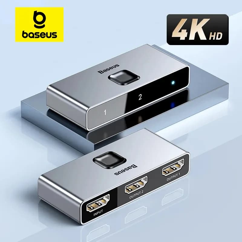 Bi-Directional HDMI Switcher, 4K 60Hz HDR